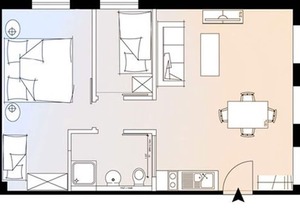 LOFT 1 - Strandloft Norderney Apartment - 5 minutes to the west beach