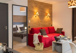 Comfortably furnished apartment in an attractive town