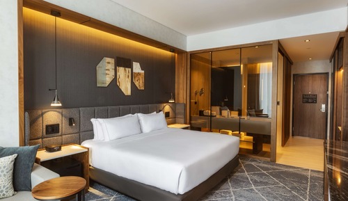 Room, 1 King Bed, Accessible (Roll-In Shower)