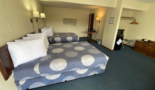 Standard Room, 2 Double Beds, Non Smoking, Fireplace