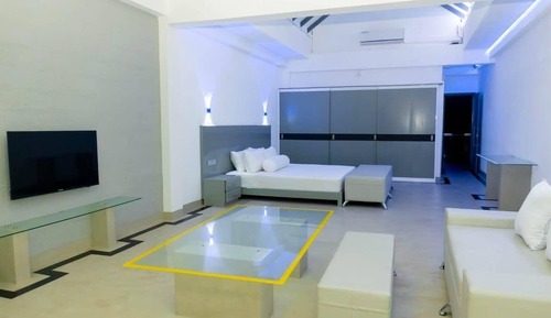 Deluxe Double Room, 1 King Bed, Balcony, Sea View