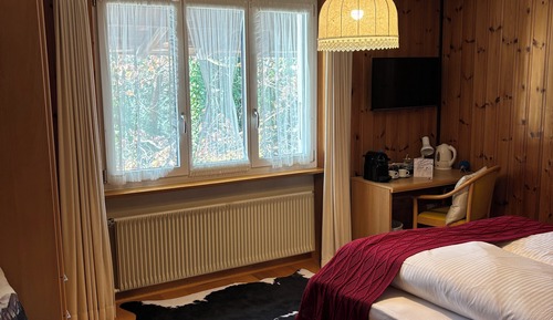 Double Room, 1 Queen Bed, Partial Lake View