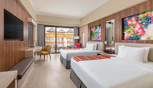 Grand Twin Room, Pool View