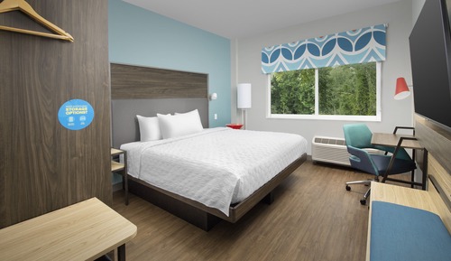 Room, 1 King Bed (Mobility & Hearing, Roll-In Shower)