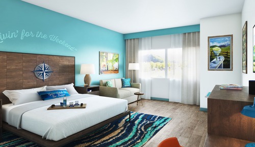 Deluxe Room, 1 King Bed, Mountain View (King Room)
