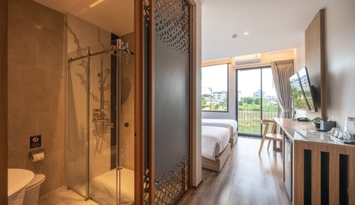 Deluxe Twin Room, Balcony, City View