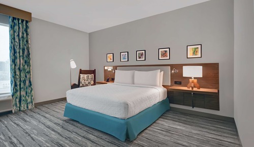 Suite, 1 King Bed, Accessible, Bathtub (Roll-In Shower)