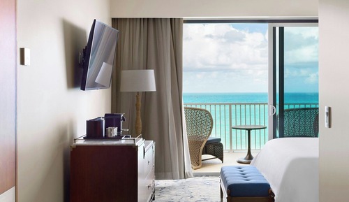 Penthouse Guest room, 1 King, Oceanfront, Jobson's Cove, Balcony