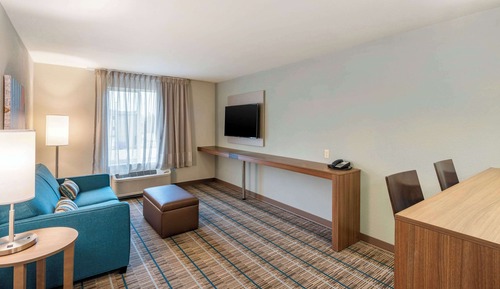 Suite, 1 King Bed with Sofa bed, Accessible, Non Smoking (Efficiency)