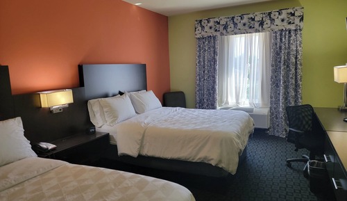 Standard Room, 2 Queen Beds, Accessible (Mobility, Roll-In Shower)