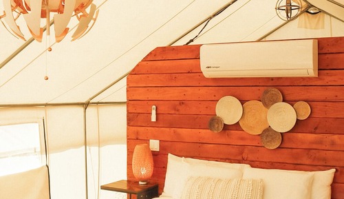 Standard Tent, 1 King Bed, Garden View