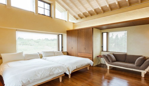 Blue Room with Deck, Starry Sky and Sea View, 1-3 Guests, Non Smoking