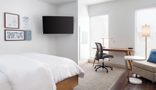 Room, 1 King Bed, Non Smoking (Mobility/Hearing Access, Roll-in Shwr)