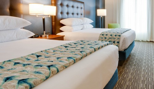 Deluxe Room, 2 Queen Beds, Refrigerator & Microwave (Hearing Accessible)