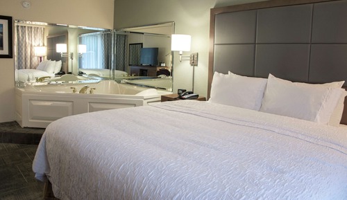 Room, 1 King Bed, Non Smoking, Refrigerator & Microwave (Jetted Tub)