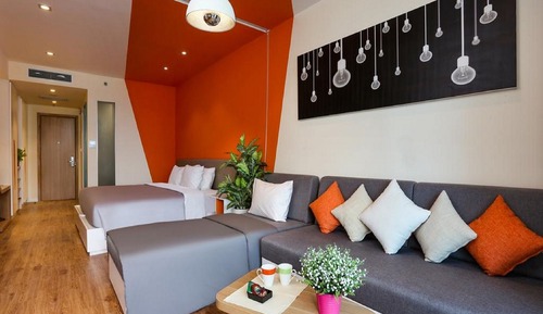 Studio Apartment with Balcony with Ocean View