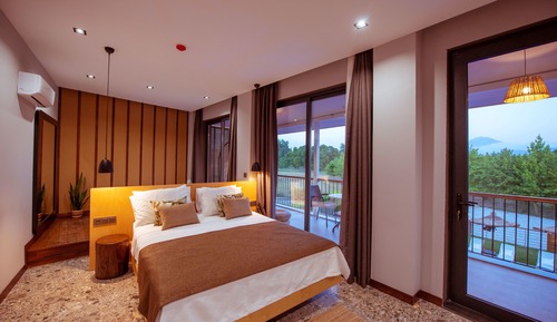 Deluxe Room, Jetted Tub, Pool View