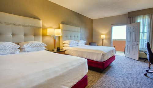 Deluxe Room, 2 Queen Beds, Refrigerator & Microwave (Terrace)