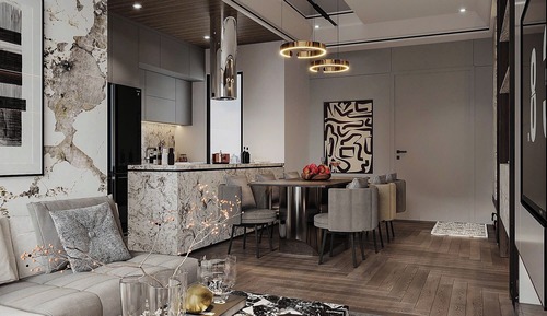 Grand Apartment, 1 Bedroom, Balcony, City View