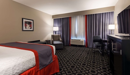 Standard Room, 1 King Bed, Non Smoking (Shower Only;Larger Room)