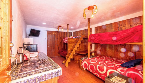 Comfort Quadruple Room, Garden View