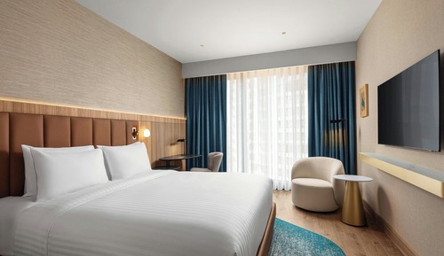 Standard Room, 1 King Bed, Non Smoking, City View