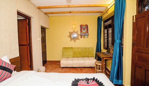 Deluxe Double Room, Balcony, Garden View