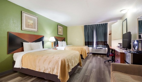 Standard Double Room, 2 Double Beds, Smoking