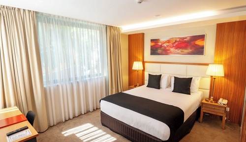 Executive Studio, 1 Queen and 1 Double Sofa Bed