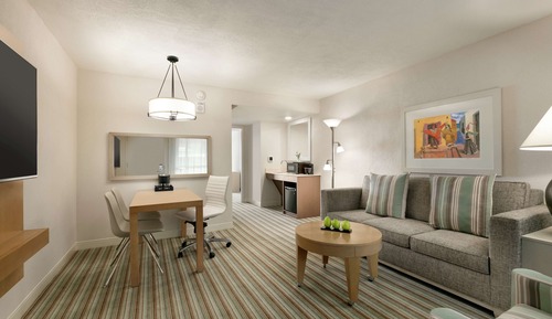 Suite, 1 King Bed, Accessible, Bathtub