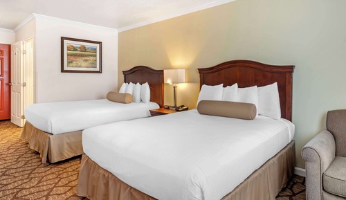 Standard Room, 2 Queen Beds, Refrigerator & Microwave
