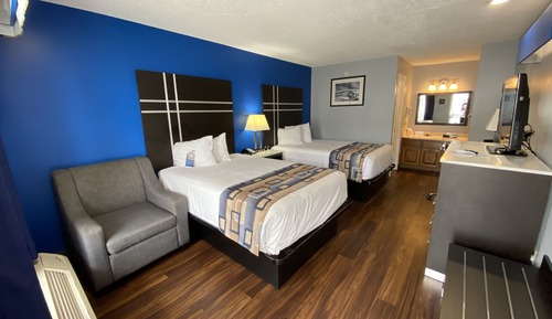 Standard Room, 2 Double Beds, Non Smoking