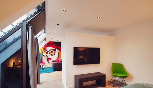 Deluxe Double Room, Balcony, City View