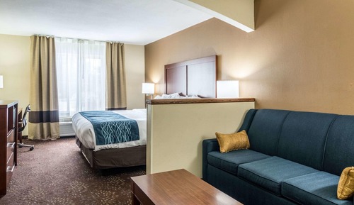 Suite, 1 King Bed with Sofa bed, Non Smoking