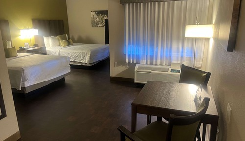 Standard Room, 2 Queen Beds, Accessible, Refrigerator & Microwave (Pet Friendly)