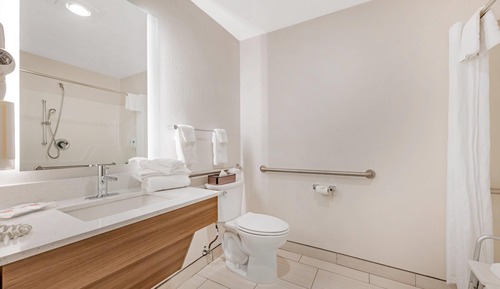Suite, 1 King Bed, Accessible, Non Smoking