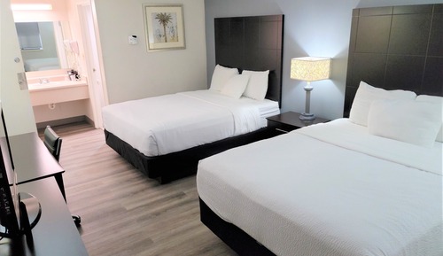 Deluxe Room, 2 Double Beds, Non Smoking