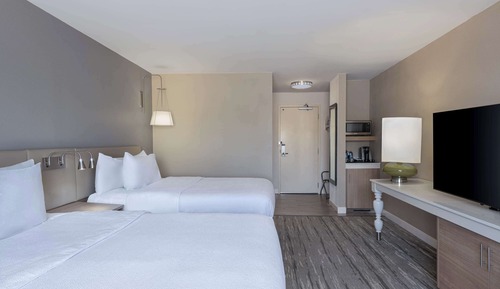 Two double beds