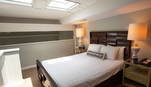 Balcony Suite, 1 King Bed with Queen Loft (River View) - Stair Access Only