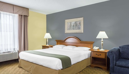 Suite, 1 King Bed, Refrigerator & Microwave