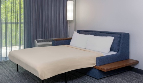 Suite, 1 King Bed with Sofa bed, Non Smoking, Corner (Hearing Accessible)