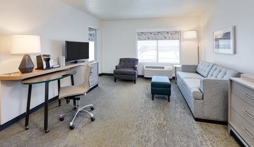 Suite, 1 King Bed with Sofa bed, Accessible (Communication)
