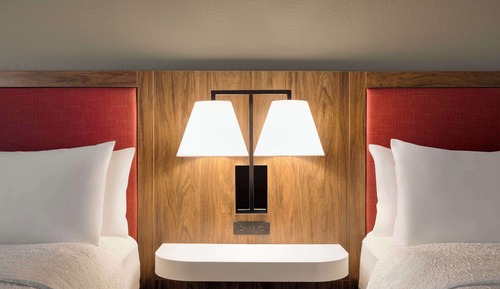 Room, 2 Queen Beds, Non Smoking, Refrigerator & Microwave