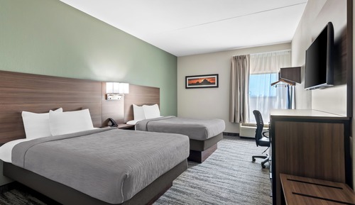 Standard Room, 2 Double Beds, Non Smoking