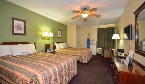 Double Room, 2 Double Beds, Smoking
