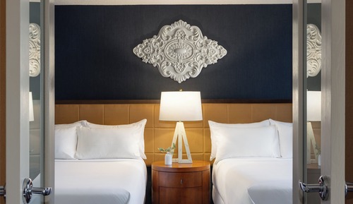 One Bedroom Suite with 2 Double Beds & Sofa Bed