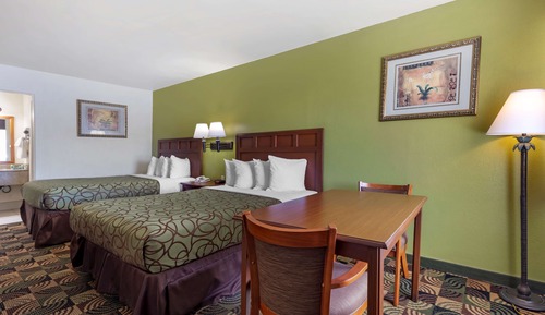 Standard Room, 2 Queen Beds, Smoking, Refrigerator & Microwave