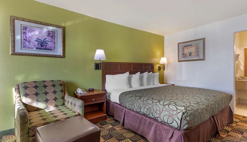 Standard Room, 1 King Bed, Non Smoking, Refrigerator & Microwave