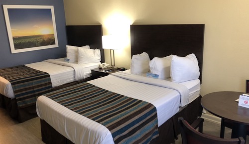 Room, 2 Double Beds, Non Smoking (First Floor)