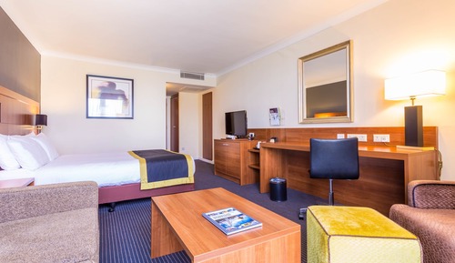 Room, 1 King Bed with Sofa bed, Accessible Bathtub